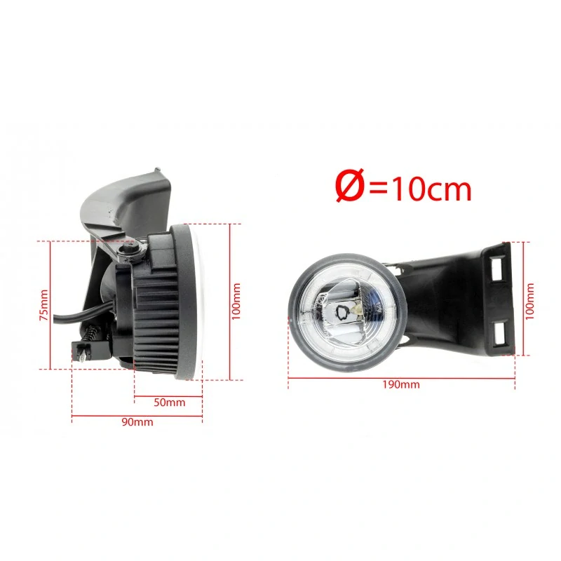 LED Světla Pro Denní Svícení s Mlhovkami DODGE Ram 1500/2500/3500 (1994-2002)