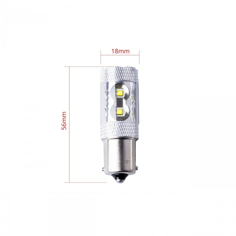 EPL37 LED žárovky P21W 50W (10 x CREE XT-E) 6000K