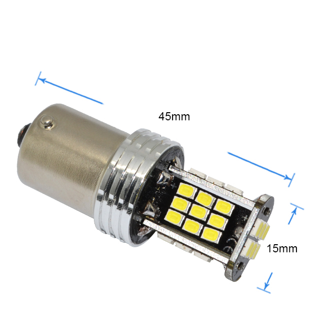 EPL149 LED žárovky P21W (30 x SMD 3020) 6000K CANBUS 12/24V