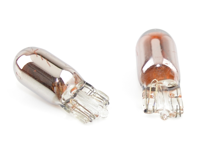 W5W Halogenové žárovky 5W (oranžová - chrome) E4
