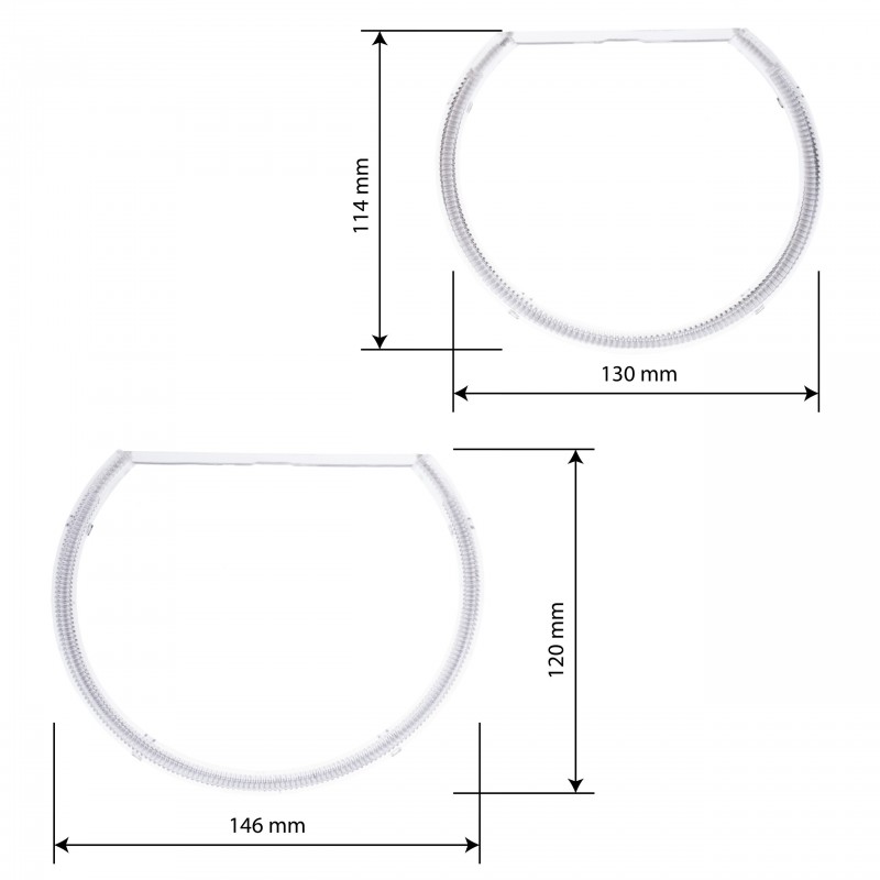 Angel Eyes CCFL Kroužky (plynové) BMW 3 E46 sedan/kombi s čočkou (2001-2005)