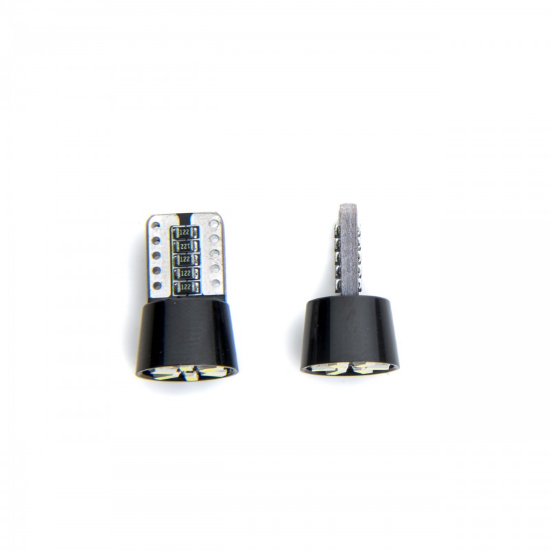 W5W LED žárovky (6 x SMD 3014) 6000K CANBUS