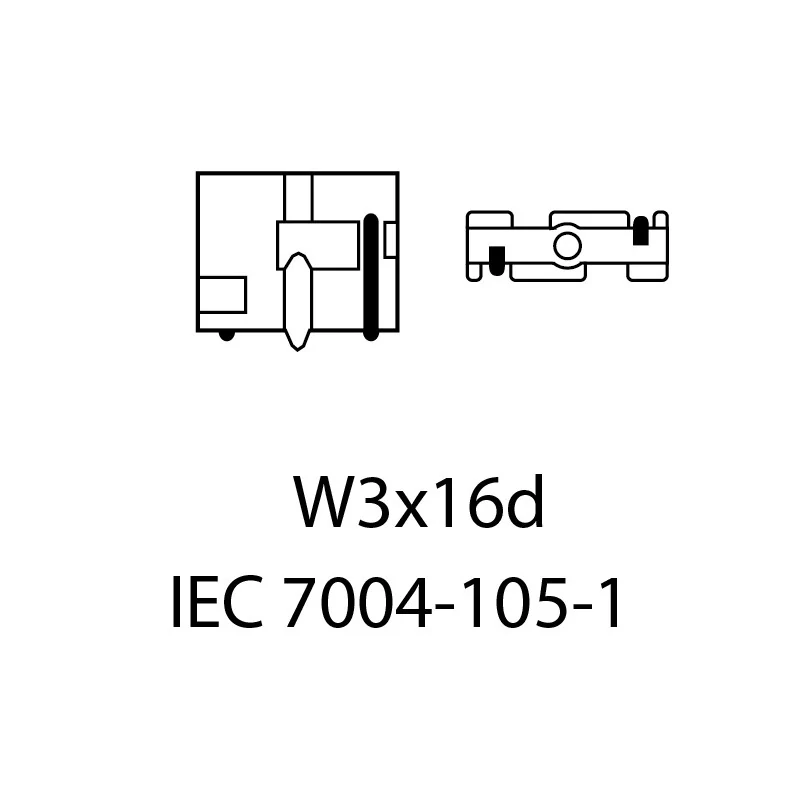 EPL261 LED žárovky W21W (66 x SMD 2016) červená CANBUS