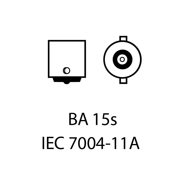 EPL251 LED žárovky P21W (66 x SMD 2016) červená CANBUS