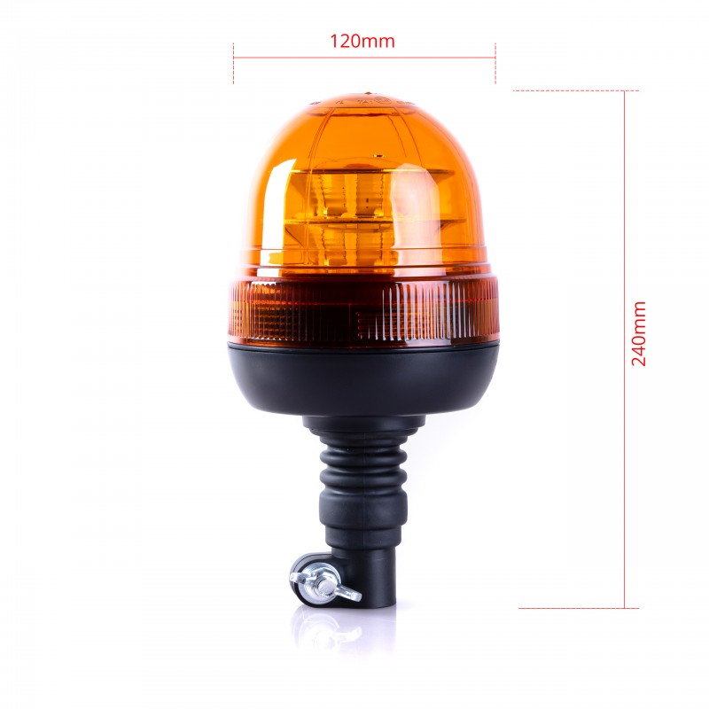 LED maják 48W oranžový