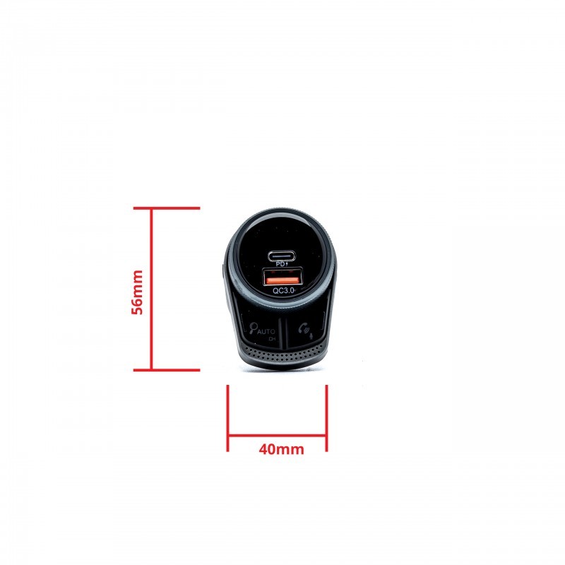 FM Vysílač Bluetooth PD QC 3.0 AUX