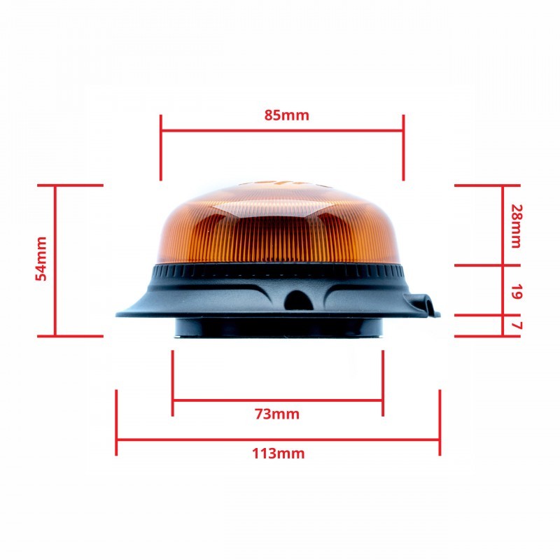 LED Maják 54W 12/24V (C)
