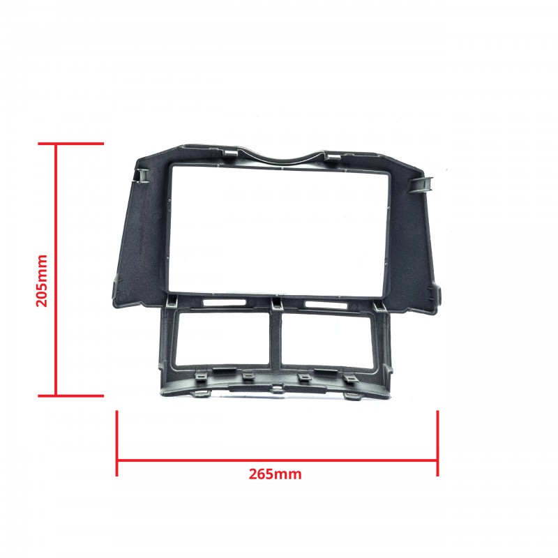 Rámeček autorádia (2DIN) TOYOTA Yaris II (2005-2010)