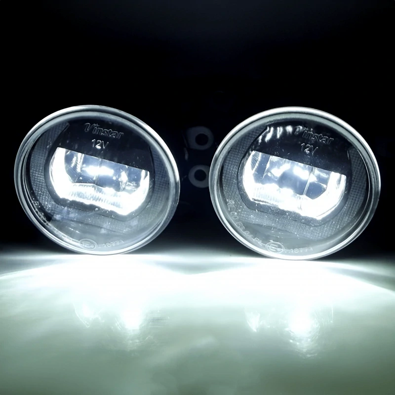LED Světla Pro Denní Svícení s Mlhovkami MITSUBISHI Galant (2006-2012) (2)