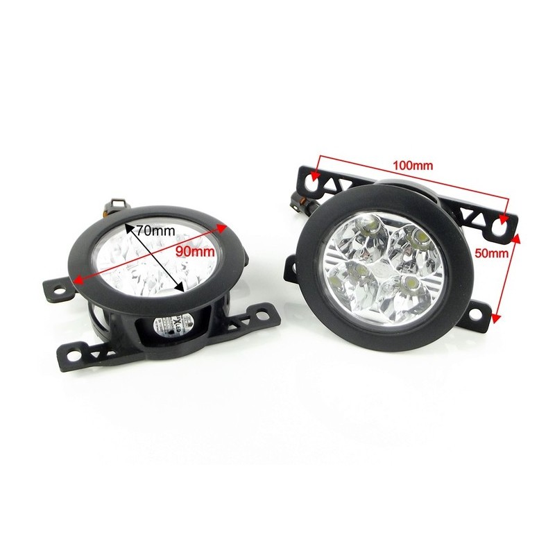 LED Světla Pro Denní Svícení OPEL Vectra C OPC (9/2005-2008)