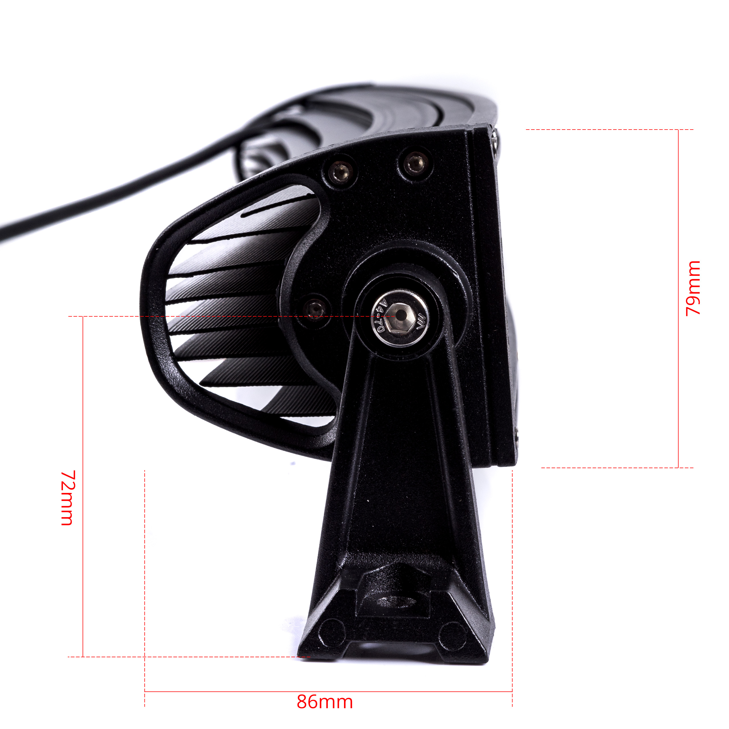 LED Pracovní světlo 288W (96 x 3W CREE) 30/60° (hybridní kombo) 5D (C)