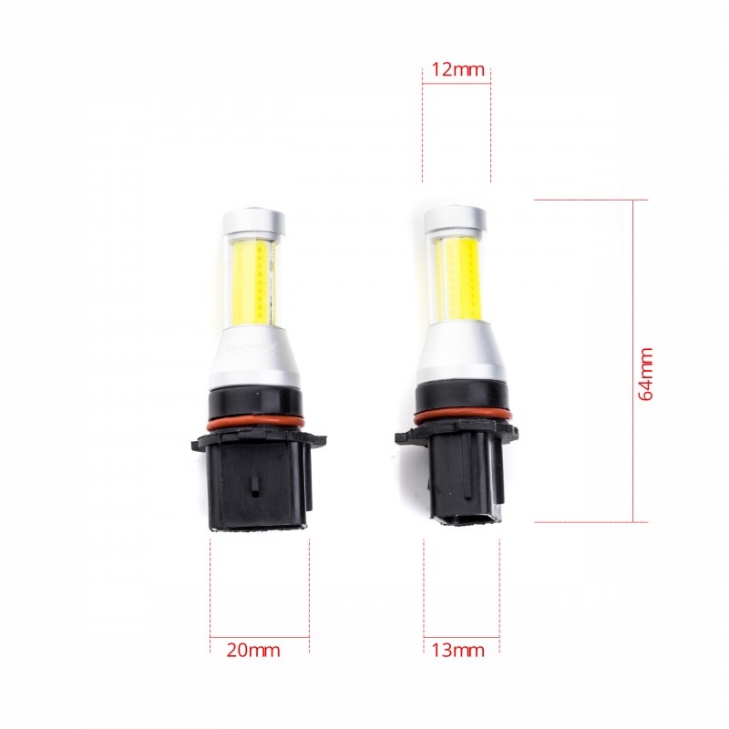 PSX26W LED žárovky 35W (1 x COB) 6000K