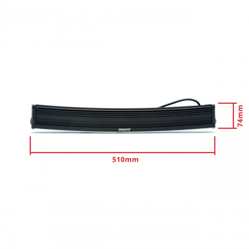 LED Dálkové světlo 84W (28 x 3W CREE) 30/60° (homologace R112) (B)