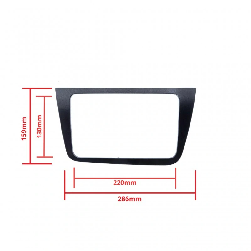 Rámeček autorádia (2DIN) SEAT Toledo III (2004-2009)