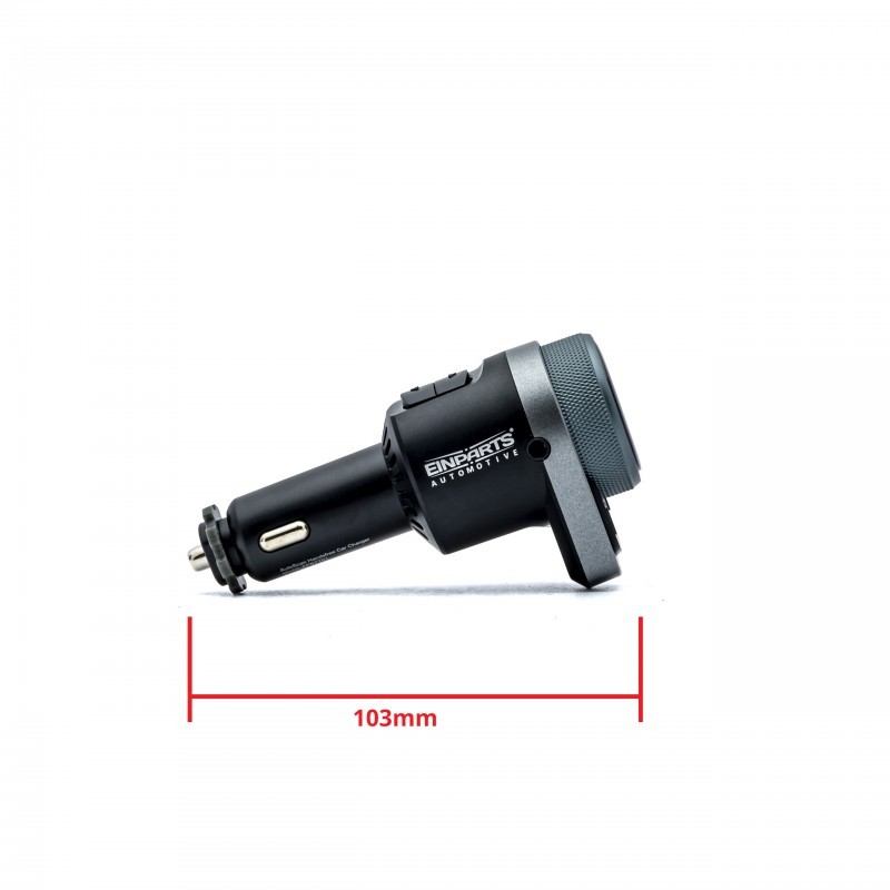 FM Vysílač Bluetooth PD QC 3.0 AUX