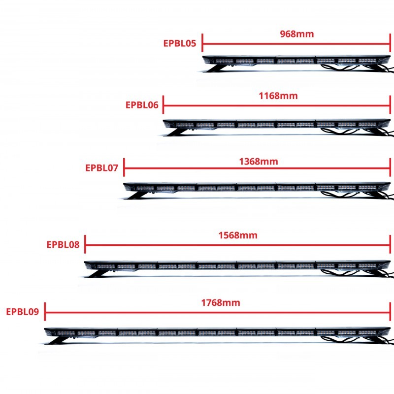 LED Výstražné Světlo 540W 1368mm 12/24V