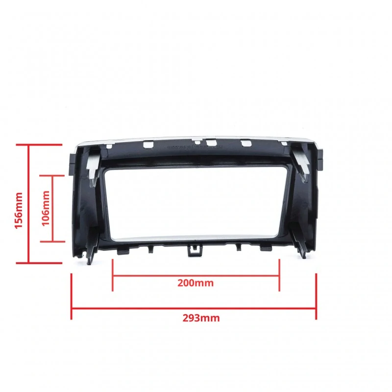 Rámeček autorádia (2DIN) TOYOTA Avensis III T27 (2009-2015) (B)