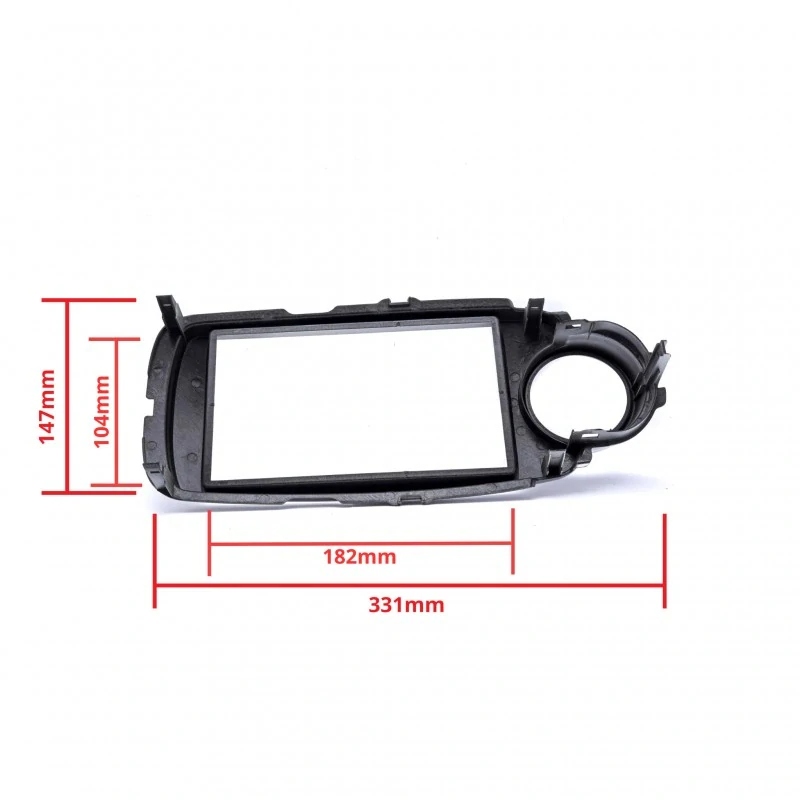 Rámeček autorádia (2DIN) TOYOTA Yaris III XP130 (2011-2014) (B)