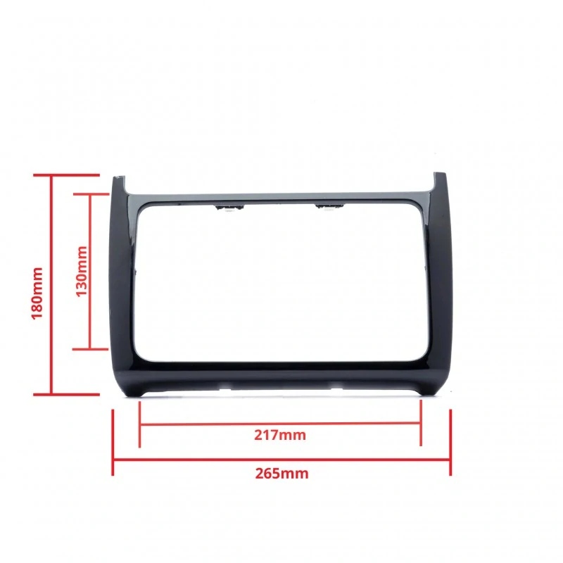 Rámeček autorádia (2DIN) VW Polo V FL (2014-2017) (B)