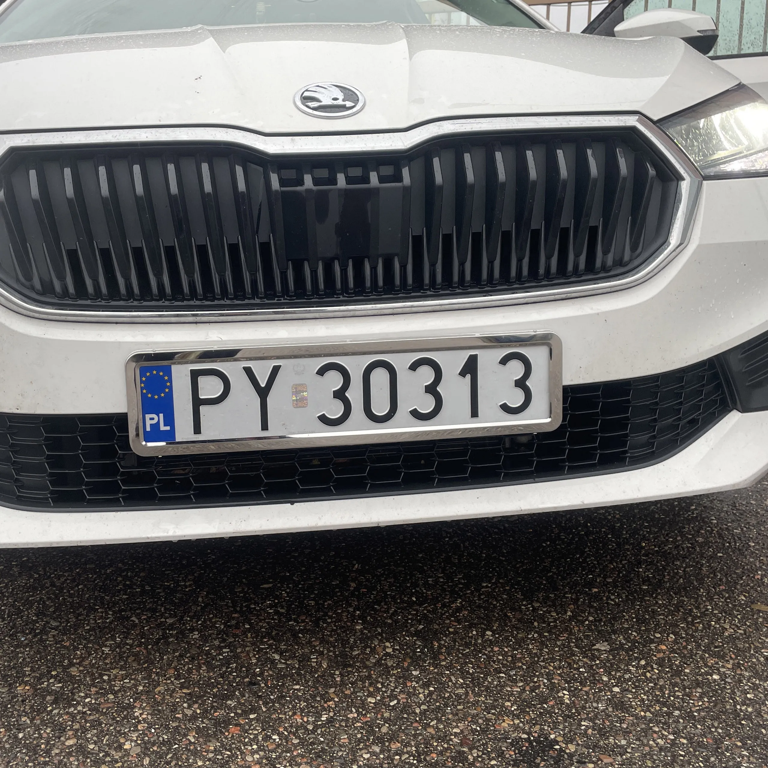 EPF05 Rámeček na SPZ nerezová ocel