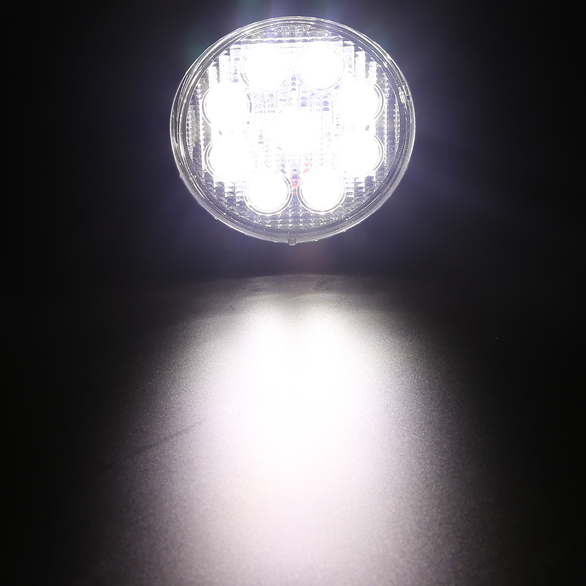 LED Pracovní světlo 9W (9 x 1W EPISTAR) 30° (kulaté)