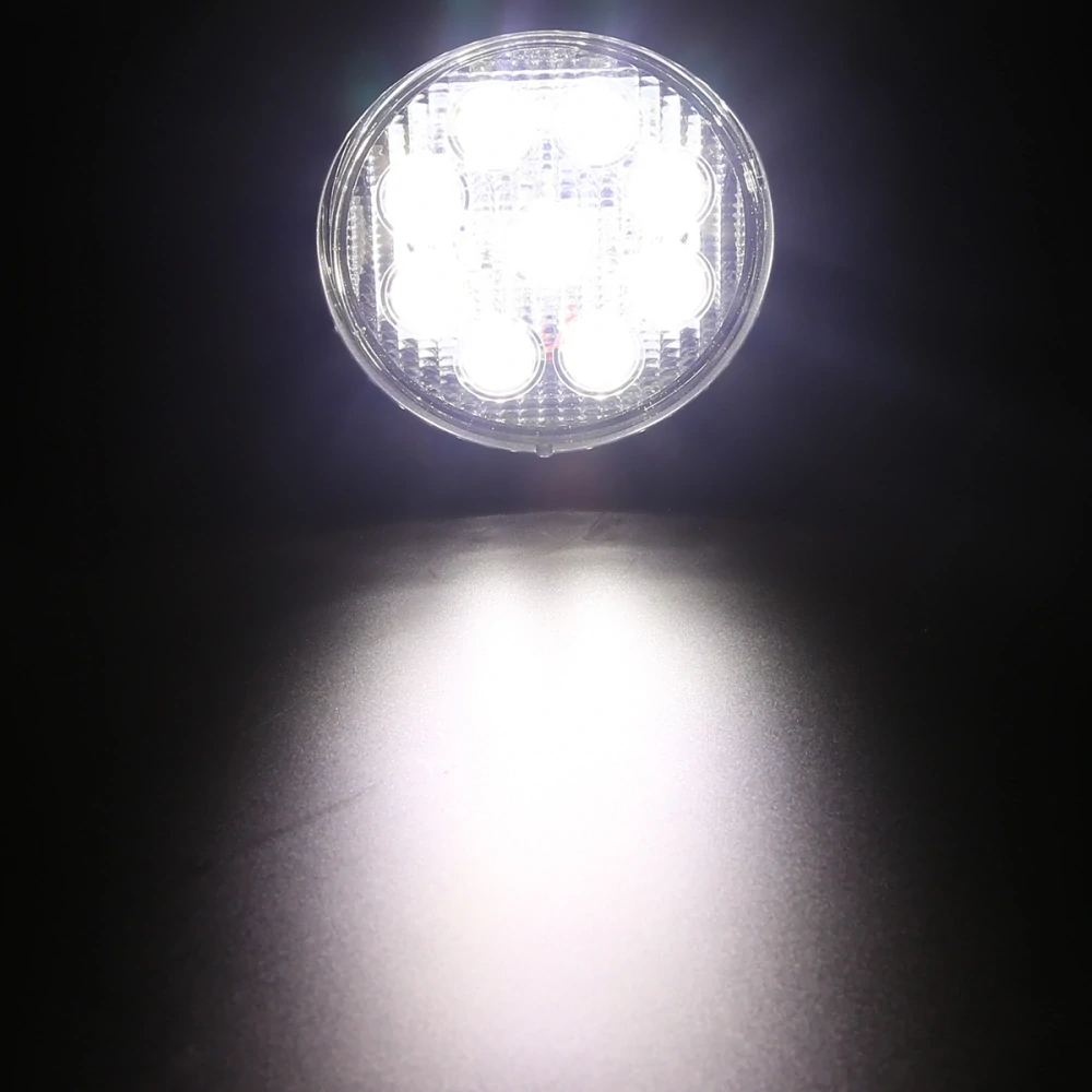 LED Pracovní světlo 9W (9 x 1W EPISTAR) 30° (kulaté)