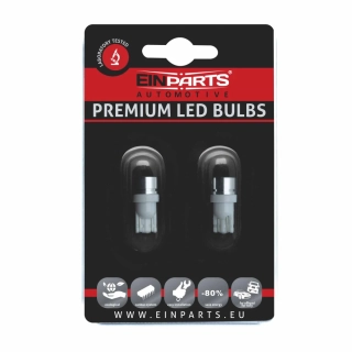 EPL01 LED žárovky W5W 1W (1 x SMD 7080) 6000K
