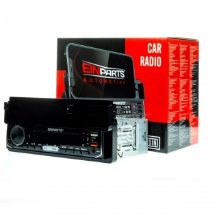 EPCR14 1 DIN autorádio USB Micro SD BT s držákem na telefon a aplikací