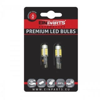 EPL25 LED žárovky W5W (27 x SMD 4014) 6000K CANBUS