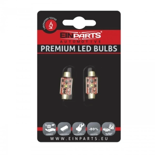EPL31 LED žárovky C5W 3W (1 x CREE XP-E) 36mm 6000K CANBUS