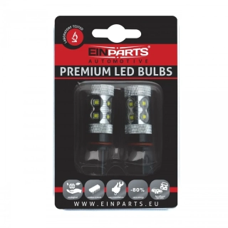 EPL24 LED žárovky P13W 50W (10 x CREE XB-D) 6000K