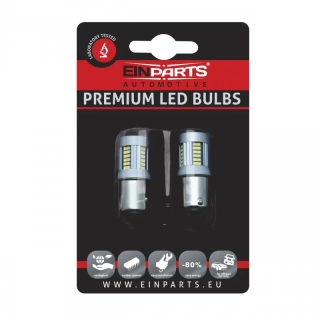 EPL46 LED žárovky P21/5W 45W (30 x SMD 4014) 6000K