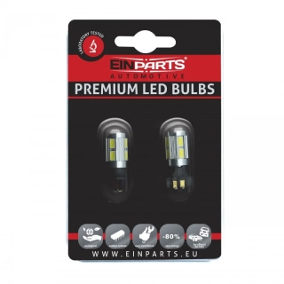 EPL35 LED žárovky PW24W (10 x SMD 5630) 6000K