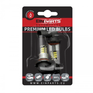 EPL154 LED žárovky H8 (30 x SMD 3020) 6000K