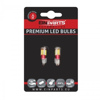 EPL128 LED žárovky W5W (57 x SMD 3014) 6000K CANBUS