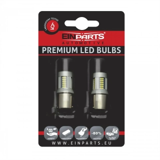EPL144 LED žárovky P21W (30 x SMD 4014) 6000K CANBUS 24V