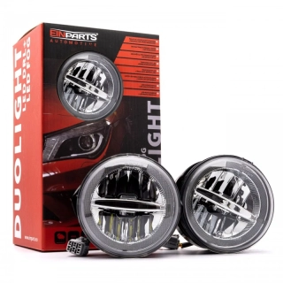 LED Světla Pro Denní Svícení s Mlhovkami TOYOTA Tundra (2006-2013) (B)